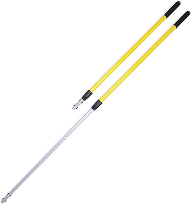 Rubbermaid Commercial HYGEN Quick-Connect Adjustable Extension Handle/Pole