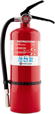 First Alert Fire Extinguisher for Home & Commercial Use, Heavy Duty Rechargeable