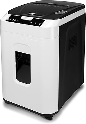 Aurora 200-Sheet Auto Feed High Security Micro-Cut Paper Shredder