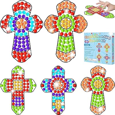 2026 VBS Sunday School Cross Craft Kids Kits – Christian Religious Jesus Church