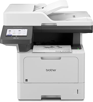Brother Professional Laser Printer All-in-One, High-Speed 50 ppm Monochrome